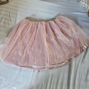 Pink sparkly tulle skirt cat & jack sz 10/12